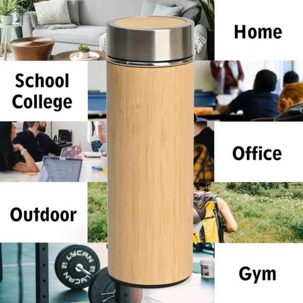 Bamboo Water Bottle - Image 2